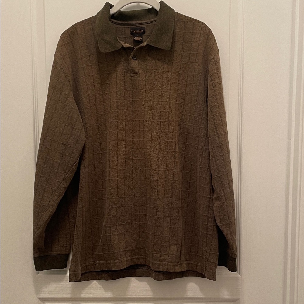 Van‎ Heusen Men's Polo in Rich Brown